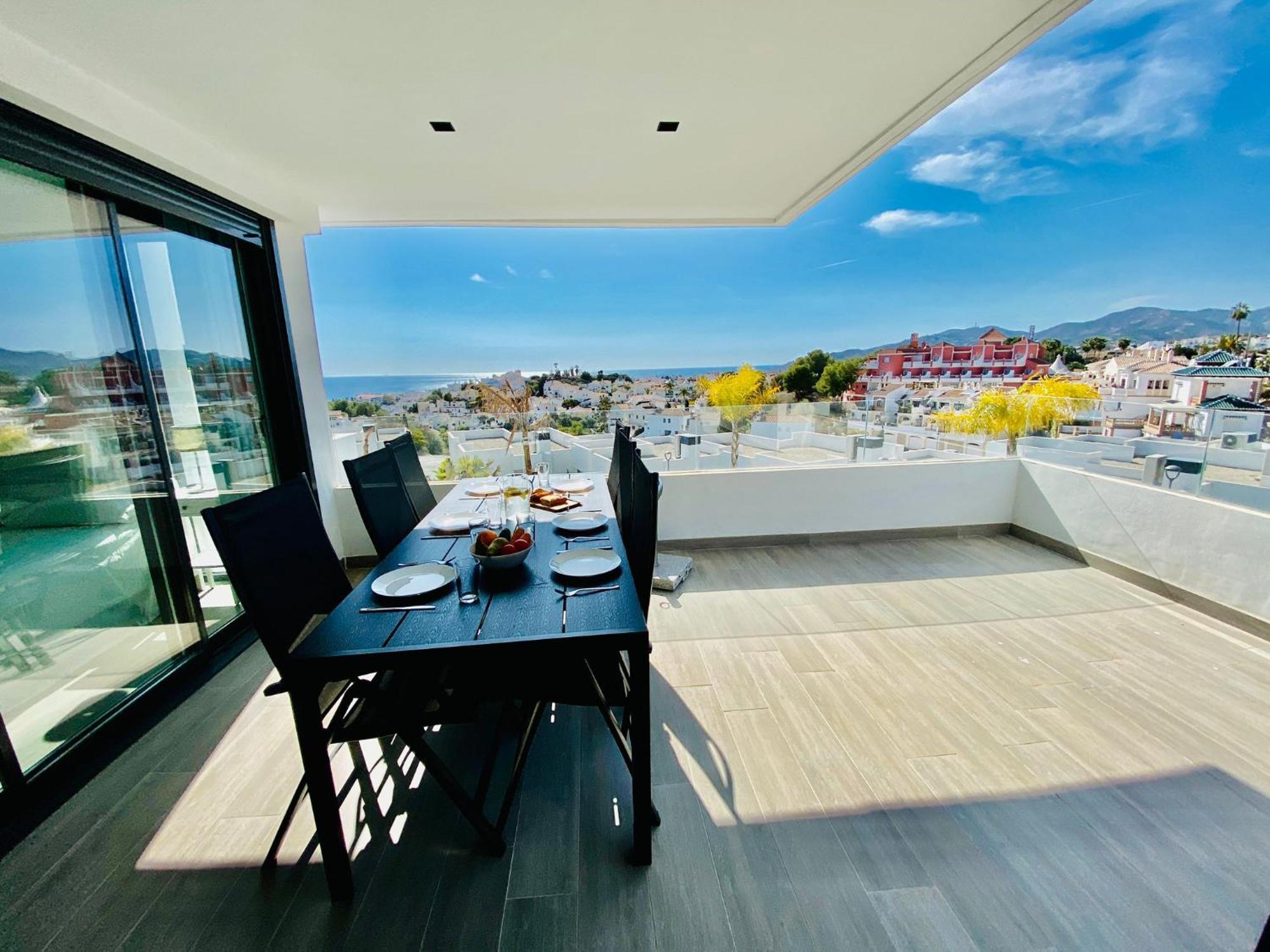 Royal Palm 22 Luxurious 3 Bedroom Penthouse Nerja Luaran gambar